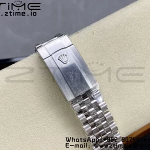 Rolex DateJust 41 126334 ARF 1:1 Best Edition 904L Steel Blue Roman Dial on SS Jubilee Bracelet VR3235 - Super Clone Watch | 1:1 Best Version