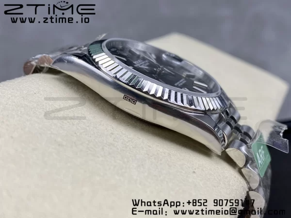 Rolex DateJust 41 126334 ARF 1:1 Best Edition 904L Steel Black Dial on SS Jubilee Bracelet VR3235 - Super Clone Watch | 1:1 Best Version