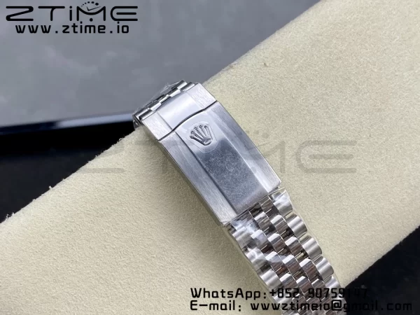 Rolex DateJust 41 126334 ARF 1:1 Best Edition 904L Steel Black Dial on SS Jubilee Bracelet VR3235 - Super Clone Watch | 1:1 Best Version