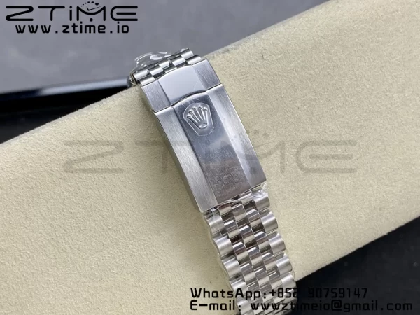 Rolex DateJust 41 126334 ARF 1:1 Best Edition 904L Steel Blue Diamonds Dial on SS Jubilee Bracelet VR3235 - Super Clone Watch | 1:1 Best Version