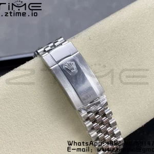 Rolex DateJust 41 126334 ARF 1:1 Best Edition 904L Steel Cadran albastru texturat pe brățară SS Jubilee VR3235 - Super Clone Watch | 1:1 Best Version