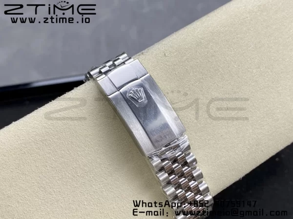 Rolex DateJust 41 126334 ARF 1:1 Best Edition 904L Steel Cadran albastru texturat pe brățară SS Jubilee VR3235 - Super Clone Watch | 1:1 Best Version