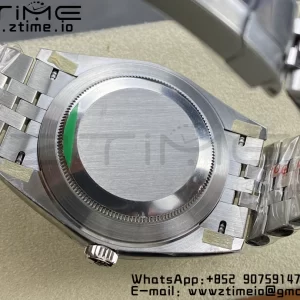 Rolex DateJust 41 126334 ARF 1:1 Best Edition 904L Steel Gray Diamonds Dial on SS Jubilee Bracelet VR3235 - Super Clone Watch | 1:1 Best Version