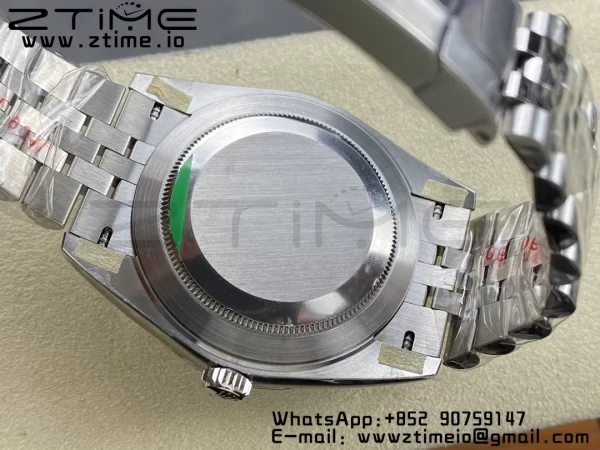 Rolex DateJust 41 126334 ARF 1:1 Best Edition 904L Steel Gray Diamonds Dial on SS Jubilee Bracelet VR3235 - Super Clone Watch | 1:1 Best Version