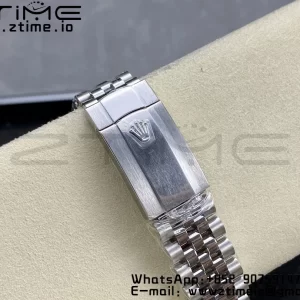 Rolex DateJust 41 126334 ARF 1:1 Best Edition 904L Steel Silvery  Dial on SS Jubilee Bracelet VR3235 - Super Clone Watch | 1:1 Best Version