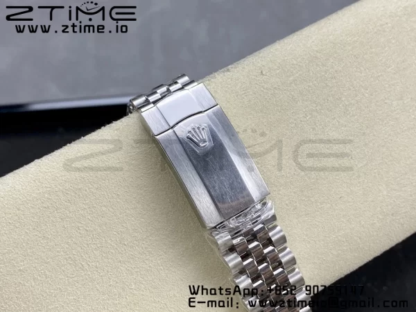 Rolex DateJust 41 126334 ARF 1:1 Best Edition 904L Steel Silvery  Dial on SS Jubilee Bracelet VR3235 - Super Clone Watch | 1:1 Best Version