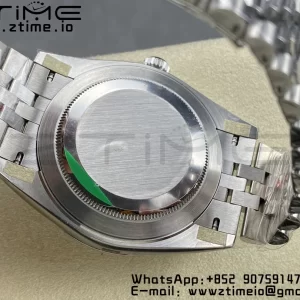 Rolex DateJust 41 126334 ARF 1:1 Best Edition 904L Steel Green Textured Dial on SS Jubilee Bracelet VR3235 - Super Clone Watch | 1:1 Best Version