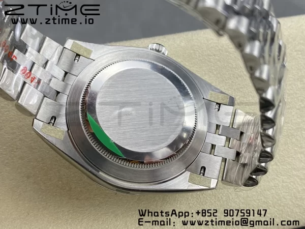 Rolex DateJust 41 126334 ARF 1:1 Best Edition 904L Steel Green Textured Dial on SS Jubilee Bracelet VR3235 - Super Clone Watch | 1:1 Best Version