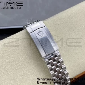 Rolex DateJust 41 126334 ARF 1:1 Best Edition 904L Steel Green Textured Dial on SS Jubilee Bracelet VR3235 - Super Clone Watch | 1:1 Best Version