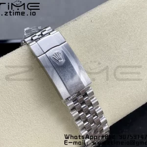Rolex DateJust 41 126334 ARF 1:1 Best Edition 904L Acciaio Quadrante Verde Romano su Bracciale SS Jubilee VR3235 - Orologio Super Clone | 1:1 Best Version
