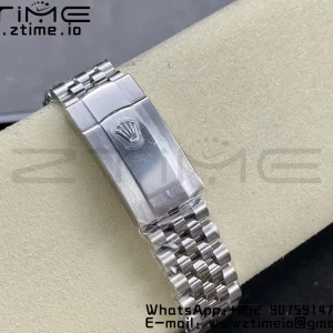 Rolex DateJust 41 126334 ARF 1:1 Best Edition 904L Steel Green Dial on SS Jubilee Bracelet VR3235 - Super Clone Watch | 1:1 Best Version