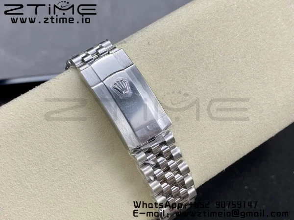 Rolex DateJust 41 126334 ARF 1:1 Best Edition 904L Steel Green Dial on SS Jubilee Bracelet VR3235 - Super Clone Watch | 1:1 Best Version