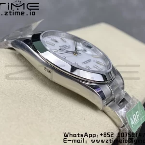 Rolex DateJust 41 126300 ARF 1:1 Best Edition 904L Steel White Dial on SS Oyster Bracelet - Super Clone Watch | 1:1 Best Version