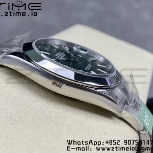 Rolex DateJust 41 126300 ARF  1:1 Best Edition 904L Steel Green Textured  Dial on SS Oyster Bracelet - Super Clone Watch | 1:1 Best Version