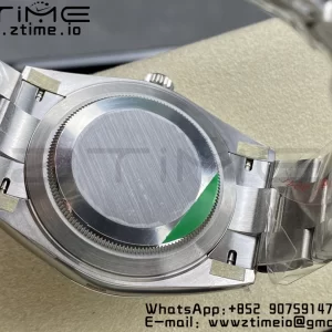 Rolex DateJust 41 126300 ARF  1:1 Best Edition 904L Steel Green Textured  Dial on SS Oyster Bracelet - Super Clone Watch | 1:1 Best Version