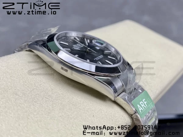 Rolex DateJust 41 126300 ARF 1:1 Best Edition 904L Steel Gray Dial on SS Oyster Bracelet - Super Clone Watch | 1:1 Best Version