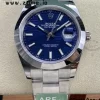 Rolex DateJust 41 126300 ARF  1:1 Best Edition 904L Steel Blue Textured  Dial on SS Oyster Bracelet - Super Clone Watch | 1:1 Best Version