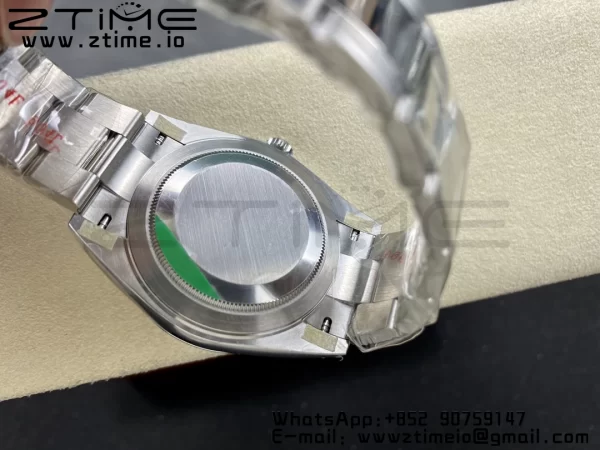 Rolex DateJust 41 126300 ARF 1:1 Best Edition 904L Steel Green Roman Dial on SS Oyster Bracelet - Super Clone Watch | 1:1 Best Version