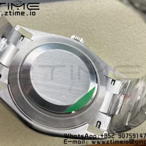 Rolex DateJust 41 126300 ARF 1:1 Best Edition 904L Steel Cadran negru pe brățară SS Oyster - Super Clone Watch | 1:1 Best Version