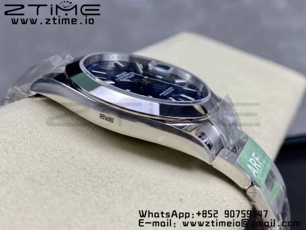 Rolex DateJust 41 126300 ARF 1:1 Best Edition 904L Steel Blue Dial on SS Oyster Bracelet - Super Clone Watch | 1:1 Best Version