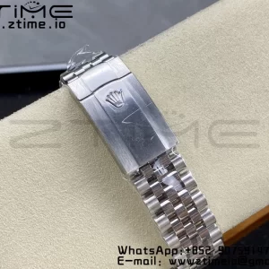 Rolex DateJust 41 126300 ARF 1:1 Best Edition 904L Steel White Dial on SS Jubilee Bracelet VR3235 - Super Clone Watch | 1:1 Best Version