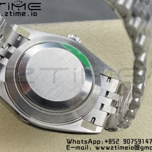 Rolex DateJust 41 126300 ARF  1:1 Best Edition 904L Steel Green Dial on SS Jubilee Bracelet VR3235 - Super Clone Watch | 1:1 Best Version