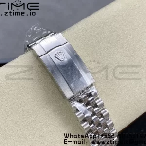 Rolex DateJust 41 126300 ARF  1:1 Best Edition 904L Steel Green Dial on SS Jubilee Bracelet VR3235 - Super Clone Watch | 1:1 Best Version