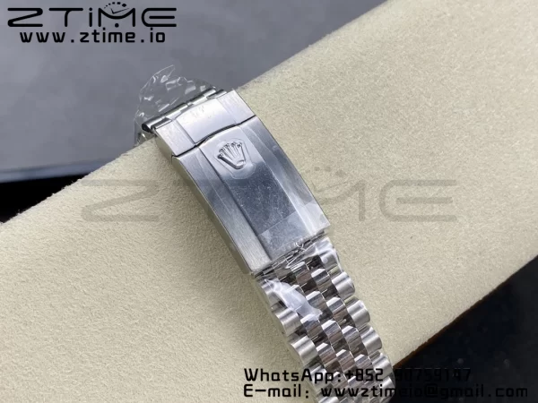 Rolex DateJust 41 126300 ARF  1:1 Best Edition 904L Steel Green Dial on SS Jubilee Bracelet VR3235 - Super Clone Watch | 1:1 Best Version