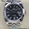 Rolex DateJust 41 126300 ARF  1:1 Best Edition 904L Steel Gray Dial on SS Jubilee Bracelet VR3235 - Super Clone Watch | 1:1 Best Version
