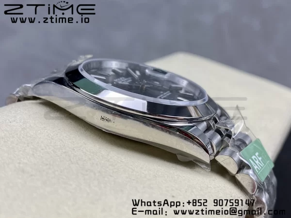 Rolex DateJust 41 126300 ARF 1:1 Best Edition 904L Steel Gray Dial on SS Jubilee Bracelet VR3235 - Super Clone Watch | 1:1 Best Version