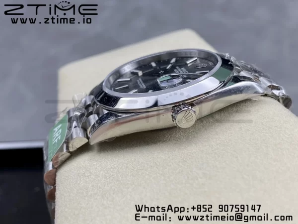 Rolex DateJust 41 126300 ARF 1:1 Best Edition 904L Steel Gray Dial on SS Jubilee Bracelet VR3235 - Super Clone Watch | 1:1 Best Version