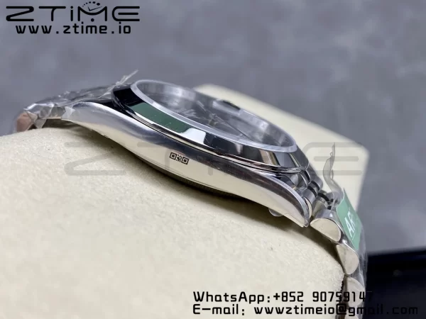 Rolex DateJust 41 126300 ARF  1:1 Best Edition 904L Steel Green Roman Dial on SS Jubilee Bracelet VR3235 - Super Clone Watch | 1:1 Best Version