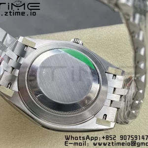 Rolex DateJust 41 126300 ARF  1:1 Best Edition 904L Steel Green Roman Dial on SS Jubilee Bracelet VR3235 - Super Clone Watch | 1:1 Best Version