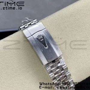 Rolex DateJust 41 126300 ARF  1:1 Best Edition 904L Steel Green Roman Dial on SS Jubilee Bracelet VR3235 - Super Clone Watch | 1:1 Best Version
