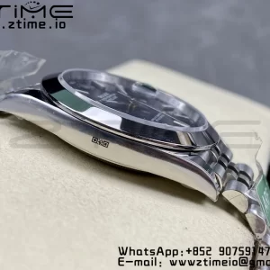 Rolex DateJust 41 126300 ARF 1:1 Best Edition 904L Steel Cadran albastru texturat pe brățară SS Jubilee VR3235 - Super Clone Watch | 1:1 Best Version