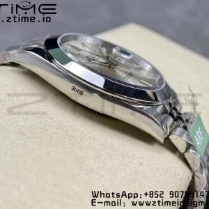 Rolex DateJust 41 126300 ARF  1:1 Best Edition 904L Steel Silvery Dial on SS Jubilee Bracelet VR3235 - Super Clone Watch | 1:1 Best Version