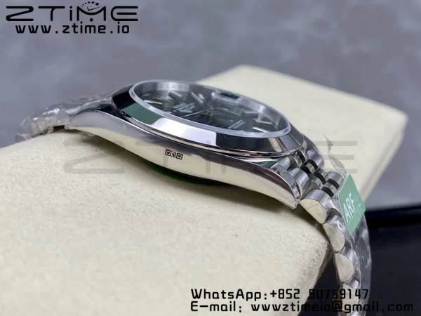 Rolex DateJust 41 126300 ARF 1:1 Mejor Edición 904L Acero Esfera Verde Texturada en SS Jubilee Pulsera VR3235 - Super Clone Watch | 1:1 Mejor Versión