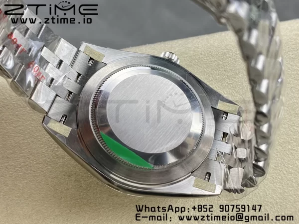 Rolex DateJust 41 126300 ARF 1:1 Mejor Edición 904L Acero Esfera Verde Texturada en SS Jubilee Pulsera VR3235 - Super Clone Watch | 1:1 Mejor Versión