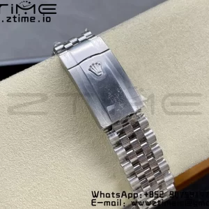 Rolex DateJust 41 126300 ARF 1:1 Mejor Edición 904L Acero Esfera Verde Texturada en SS Jubilee Pulsera VR3235 - Super Clone Watch | 1:1 Mejor Versión