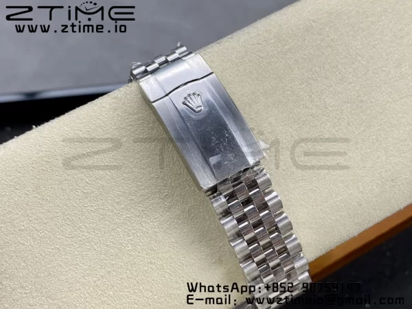 Rolex DateJust 41 126300 ARF 1:1 Mejor Edición 904L Acero Esfera Verde Texturada en SS Jubilee Pulsera VR3235 - Super Clone Watch | 1:1 Mejor Versión