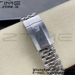 Rolex DateJust 41 126300 ARF 1:1 Best Edition 904L Steel Blue Dial on SS Jubilee Bracelet VR3235 - Super Clone Watch | 1:1 Best Version
