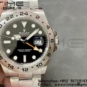 Rolex Explorer II 42mm 226570 904L SS C+F 1:1 Best Edition Black Dial on Bracelet VR3285 CHS - Super Clone Watch | 1:1 Best Version