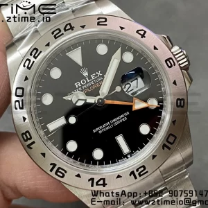 Rolex Explorer II 42mm 226570 904L SS C+F 1:1 Best Edition Black Dial on Bracelet VR3285 CHS - Super Clone Watch | 1:1 Best Version