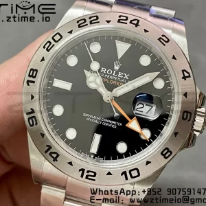 Rolex Explorer II 42mm 226570 904L SS C+F 1:1 Best Edition Black Dial on Bracelet VR3285 CHS - Super Clone Watch | 1:1 Best Version