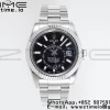 Rolex Sky-Dweller 326934 904L SS ZF 1:1 Best Edition Black Dial on SS Jubilee Bracelet A2824 - Super Clone Watch | 1:1 Best Version