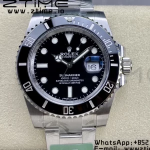Rolex Submariner 116610 LN Black Ceramic ARF 904L 1:1 Best Edition on SS Bracelet SA3135 - Super Clone Watch | 1:1 Best Version