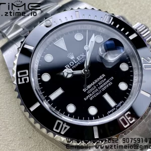 Rolex Submariner 116610 LN Black Ceramic ARF 904L 1:1 Best Edition on SS Bracelet SA3135 - Super Clone Watch | 1:1 Best Version