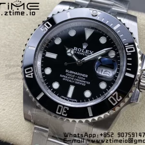 Rolex Submariner 116610 LN Black Ceramic ARF 904L 1:1 Best Edition on SS Bracelet SA3135 - Super Clone Watch | 1:1 Best Version