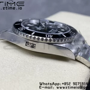 Rolex Submariner 116610 LN Black Ceramic ARF 904L 1:1 Best Edition on SS Bracelet SA3135 - Super Clone Watch | 1:1 Best Version