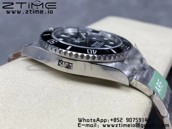 Rolex Submariner 116610 LN Black Ceramic ARF 904L 1:1 Best Edition on SS Bracelet SA3135 - Super Clone Watch | 1:1 Best Version